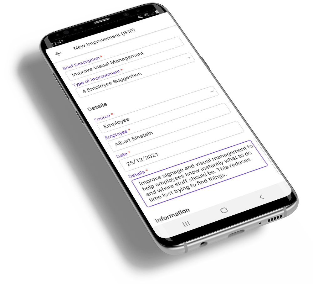 Mango Improvements on mobile app