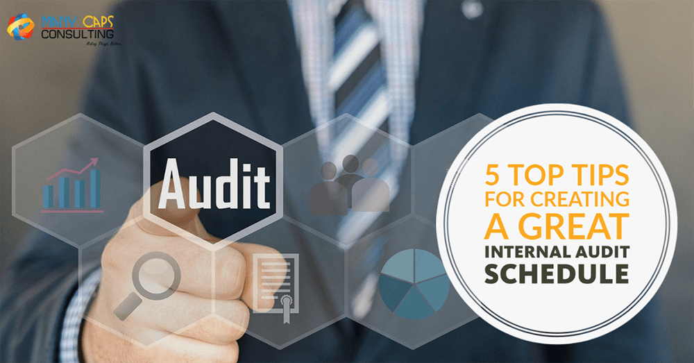 5 Top Tips for Creating a great Internal Audit Schedule